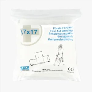 AKLA Första Förband 17 x 17 cm