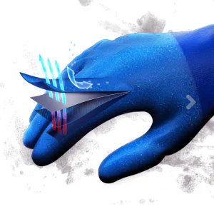 Showa TEMRES 282 - Varma och vattentäta arbetshandskar som andas